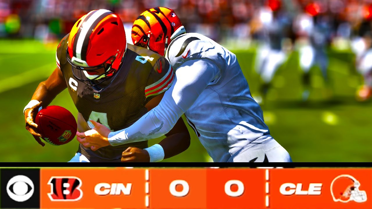 THE CINCINNATI BENGALS VS THE CLEVELAND BROWNS WEEK 7 SIMULATION! THIS WAS INSANE(MADDEN 25 ROSTERS)