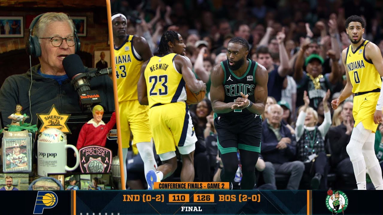 Dan Patrick Recaps The Celtics Taking 2-0 Series Lead Over The Pacers | 5/24/24