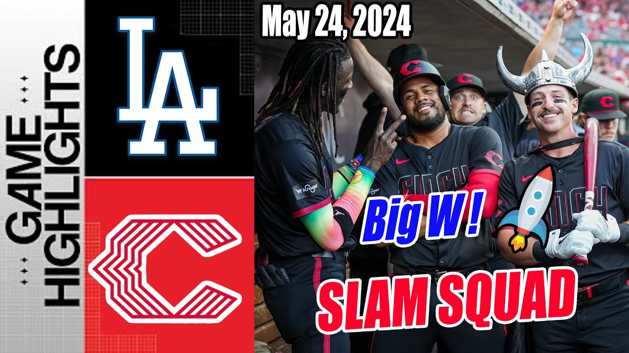 Los Angeles Dodgers vs Cincinnati Reds [Turns on this pitch for a grand slam! Comeback W !]