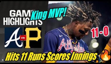 Atlanta Braves vs Pittsburgh Pirates Highlights (05/24/24) | Hits 11 Runs Scores Innings King MVP 🔥