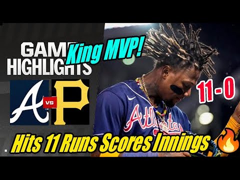 Atlanta Braves vs Pittsburgh Pirates Highlights (05/24/24) | Hits 11 Runs Scores Innings King MVP 🔥