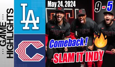 Cincinnati Reds vs LA Dodgers Highlights [May 24, 2024] | Jonathan India GRAND SLAM !