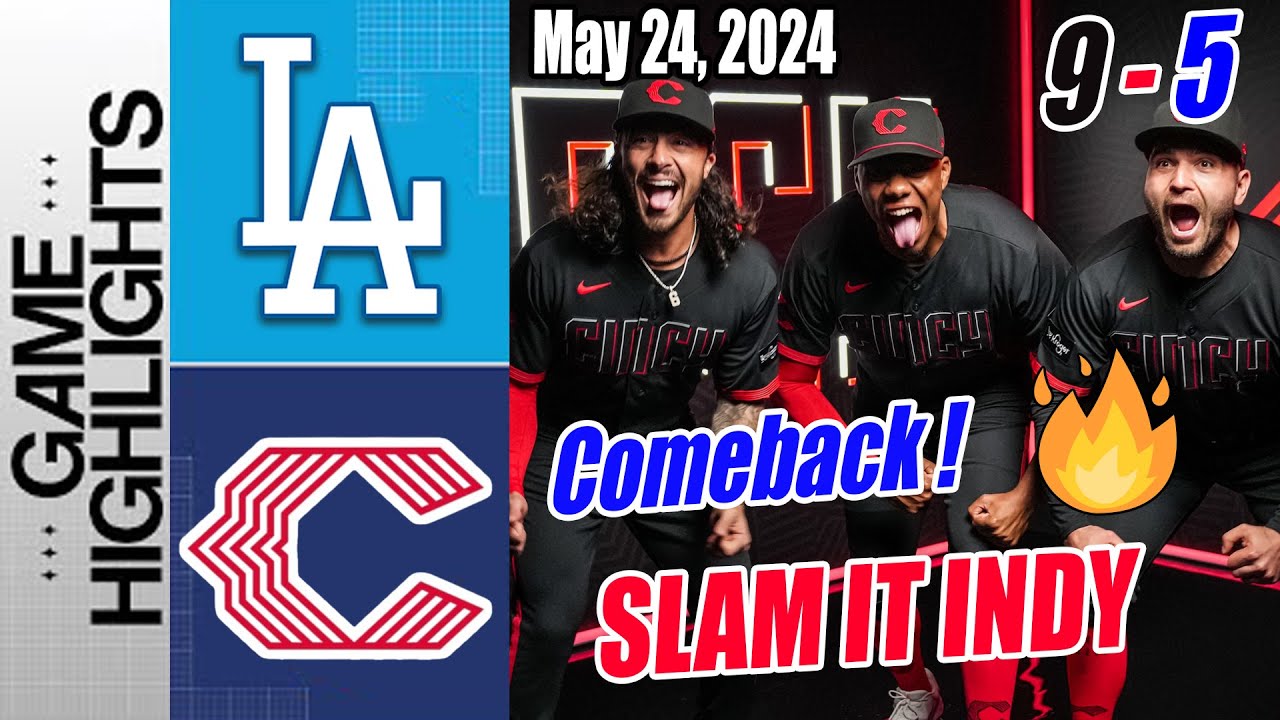 Cincinnati Reds vs LA Dodgers Highlights [May 24, 2024] | Jonathan India GRAND SLAM !