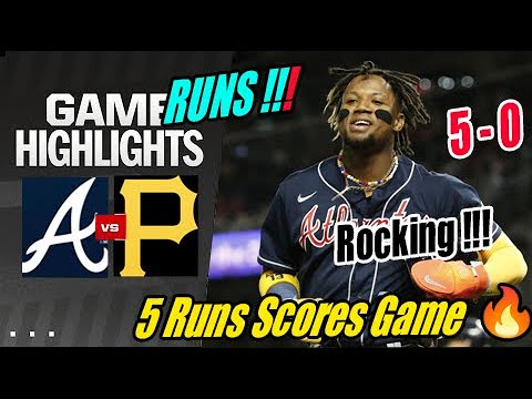 ALT Braves vs PIT Pirates (Today Highlights) | May 24, 2024 | 5 Runs Scores Innings (Crazy Game) 🔥