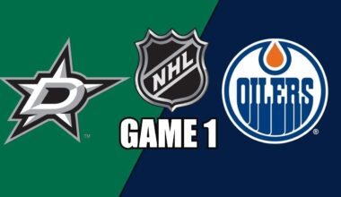 Edmonton Oilers vs Dallas Stars GAME 1 w/Superbman - NHL PLAYOFFS