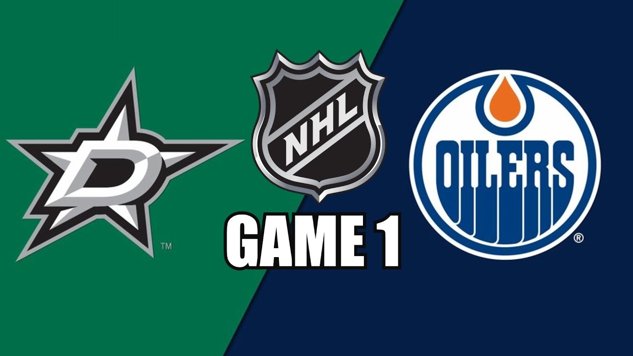 Edmonton Oilers vs Dallas Stars GAME 1 w/Superbman - NHL PLAYOFFS