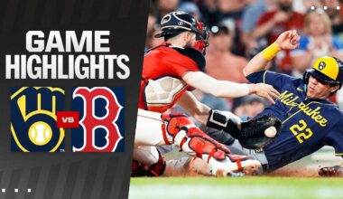 Brewers vs. Red Sox Game Highlights (5/24/24) | MLB Highlights