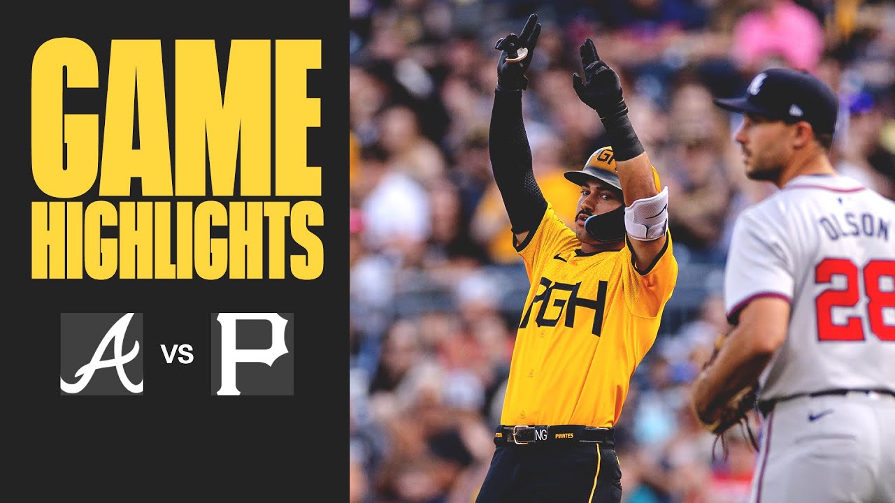 Nick Gonzales Racks Up 4 RBI in Win | Braves vs. Pirates Highlights (5/24/24)