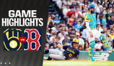 Brewers vs. Red Sox Game Highlights (5/25/24) | MLB Highlights