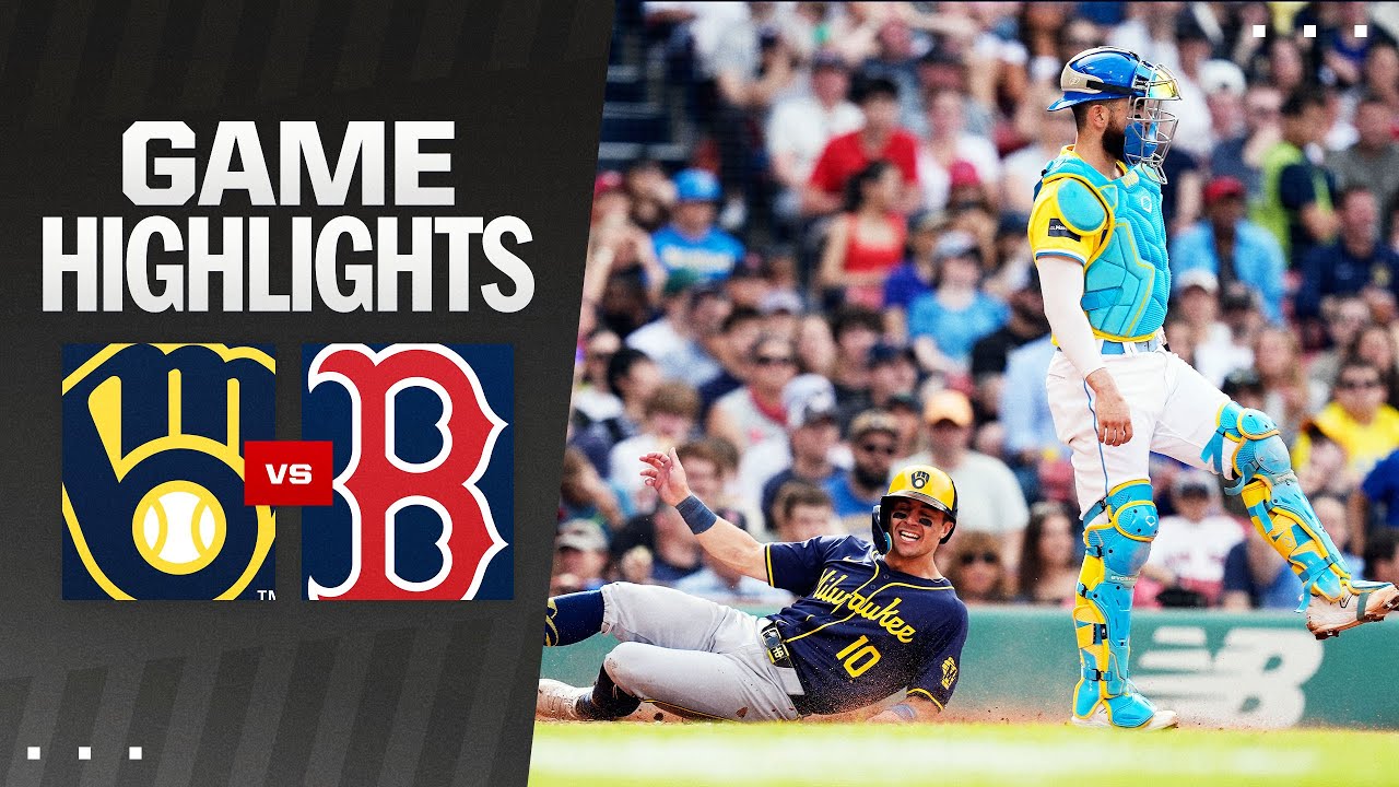 Brewers vs. Red Sox Game Highlights (5/25/24) | MLB Highlights