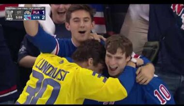 Barclay Goodrow OT Winner Vs Panthers | Radio & TV Feeds | FLA vs NYR | May 24th, 2024