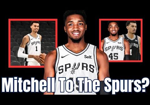 Spurs Trade For Donovan Mitchell? Victor Wembanyama Co-Star