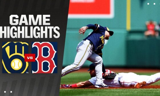 Brewers vs. Red Sox Game Highlights (5/26/24) | MLB Highlights
