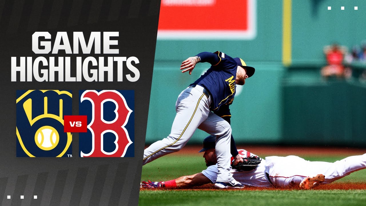 Brewers vs. Red Sox Game Highlights (5/26/24) | MLB Highlights