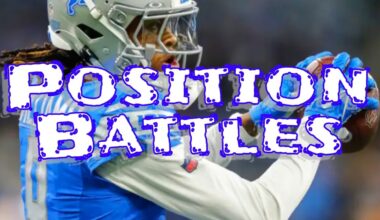 Detroit Lions BIGGEST POSITION BATTLES In OTAs