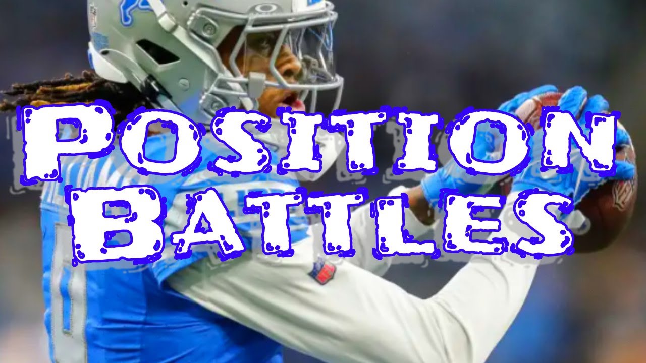 Detroit Lions BIGGEST POSITION BATTLES In OTAs