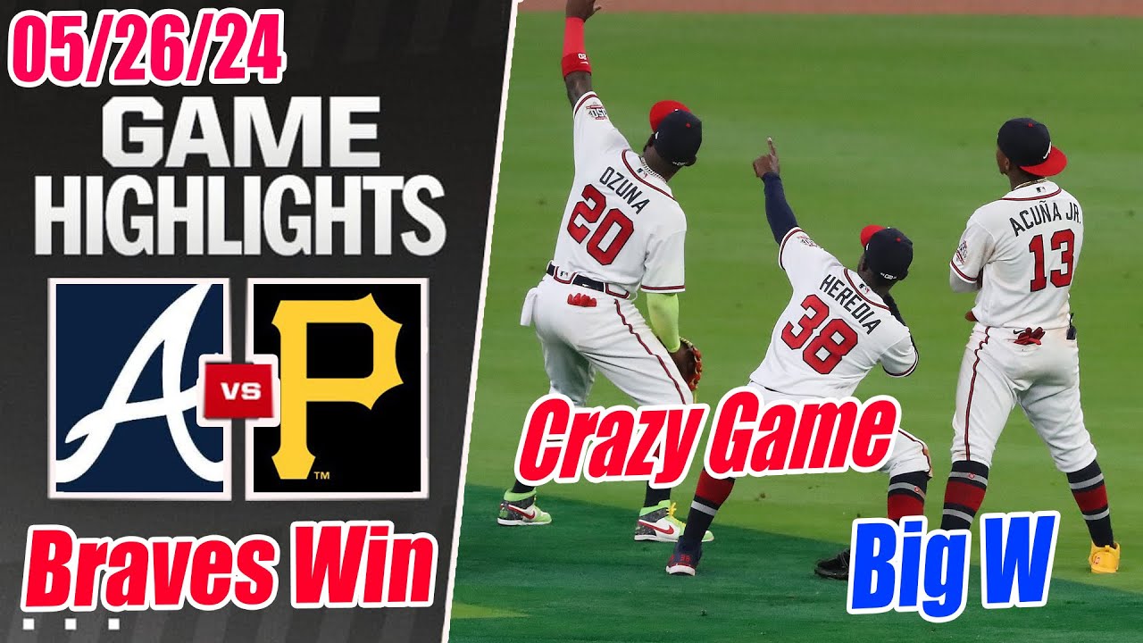 Atlanta Braves vs Pittsburgh Pirates [FULL GAME] | The Braves sweep the Pirates!