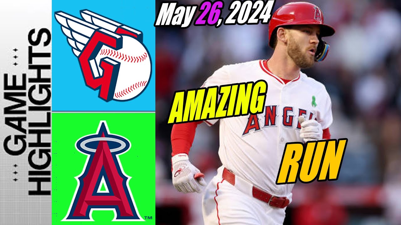 Guardians vs Angels [Highlights] May 26, 2024 | Let's get this game started 👏