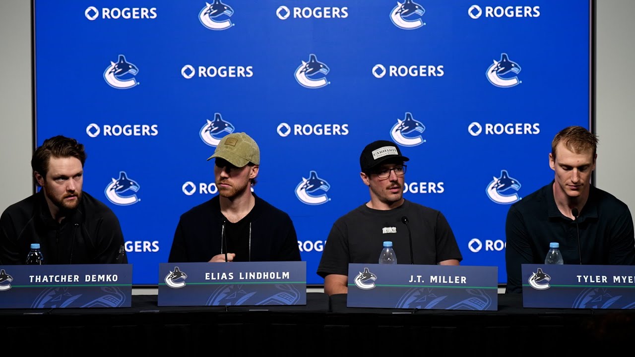 Demko, Lindholm, Miller and Myers - Year End Media Availability 2023-2024