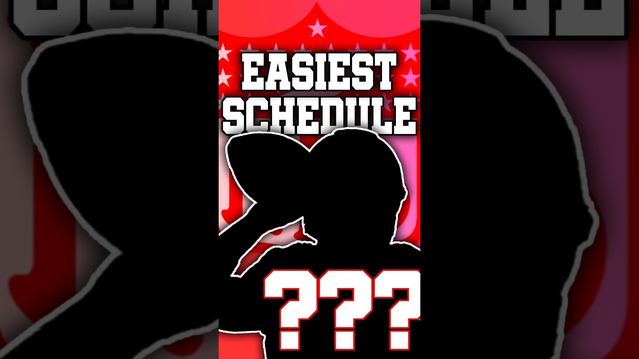EASIEST NFL schedule?! 👀