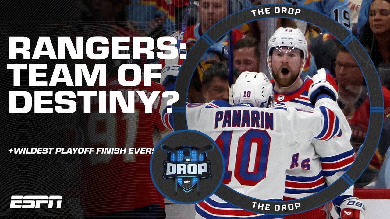 Rangers: Team of Destiny? 🏆 + Wildest playoff finish ever! 🤯 | The Drop