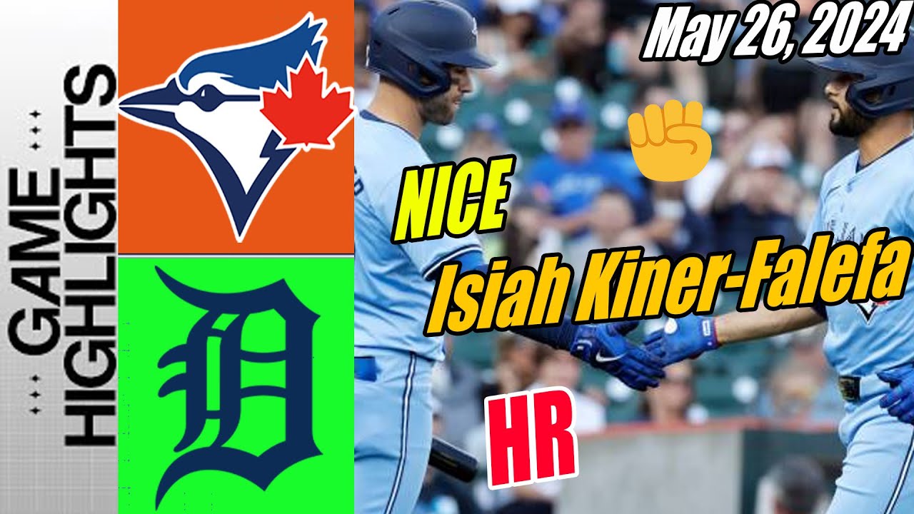 Blue Jays vs Tigers [Highlights] 05/26/24 | IKF's fourth of the season GO Blue Jays