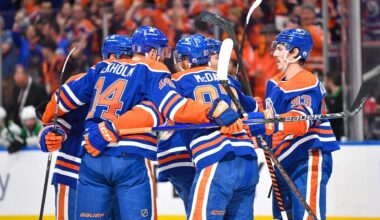 100 postseason points for McDavid! 💯🍎🚨