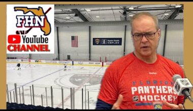 Paul Maurice, Florida Panthers ECF Game 4 Morning Skate vs. New York Rangers