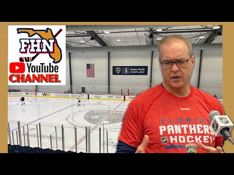 Paul Maurice, Florida Panthers ECF Game 4 Morning Skate vs. New York Rangers