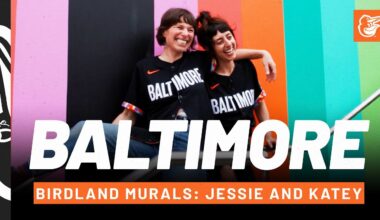 Birdland Murals: Jessie and Katey | Baltimore Orioles