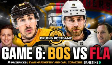 LIVE: Bruins vs Panthers Game 6 Postgame Show