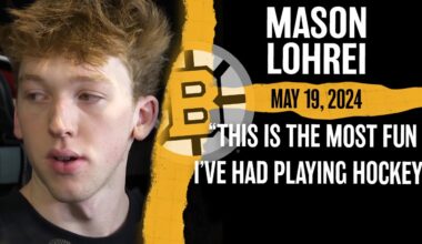 Bruins' Rookie Mason Lohrei On How Much Fun He Had In His First NHL Season