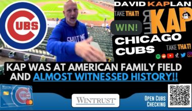 REKAP ⚾️ Cubs 6-3 Win Over the Brewers - Kap almost witnessed history tonight! Ben Brown, Unreal!