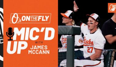 Mic'd Up with James McCann | O's on the Fly | Baltimore Orioles