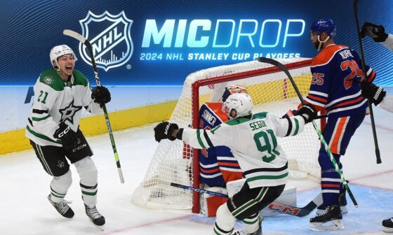 Robertson scores hat trick to put Dallas up 2-1 in WCF | NHL Mic Drop | Stars vs. Oilers