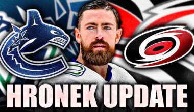 FILIP HRONEK UPDATE: CAROLINA HURRICANES TRADE INTEREST? Vancouver Canucks News