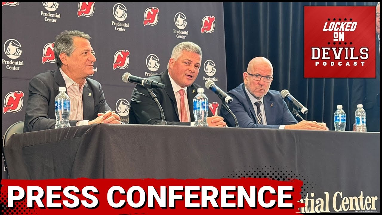 Bonus Episode: Sheldon Keefe's Q&A New Jersey Devils Press Conference