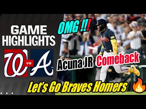 Atlanta Braves vs Washington Nationals Game Highlights | May 30, 2024| Braves Highlights 2024
