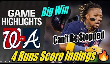 Atlanta Braves vs Washington Nationals [FULL GAME] | May 30, 2024 | Can't Be Stopped Big Win 🔥