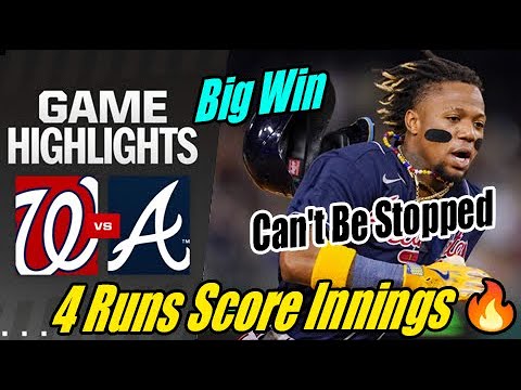 Atlanta Braves vs Washington Nationals [FULL GAME] | May 30, 2024 | Can't Be Stopped Big Win 🔥