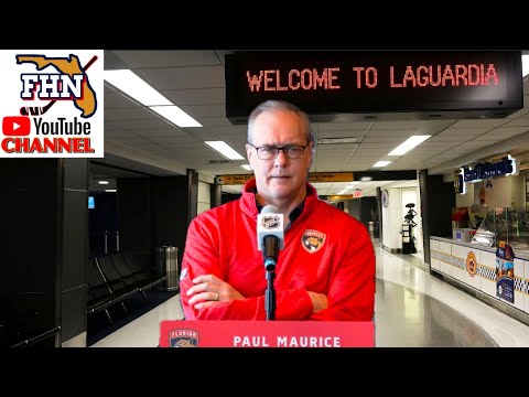 Paul Maurice, Florida Panthers Leave New York with 3-2 ECF Lead on Rangers