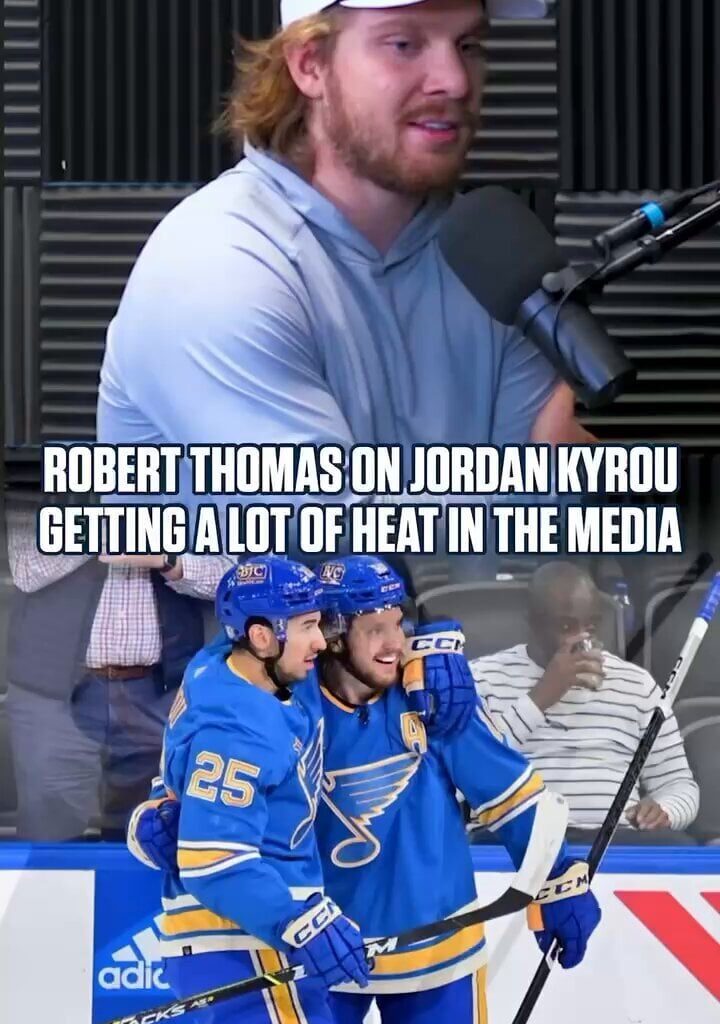 [Andy Strickland] Robert Thomas talks Jordan Kyrou.