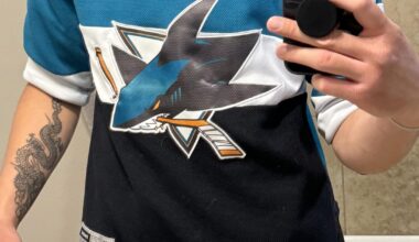 Found my old Pavelski jersey. Gotta roll up the sleeves so they fit but I absolutely will be wearing this for the remainder of the playoffs