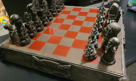 Buccaneers chess set