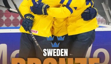 It’s bronze for Sweden as they take down Canada!