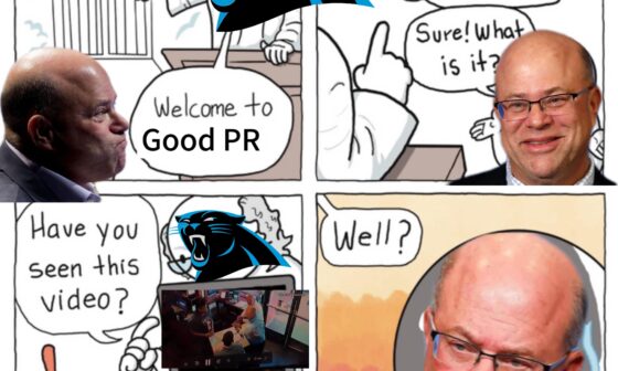 Tepper stays providing job security for Panthers PR Team