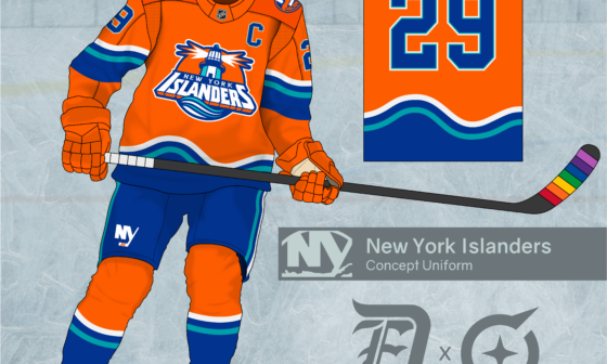 New York Islanders - Alternate Uniform Concept