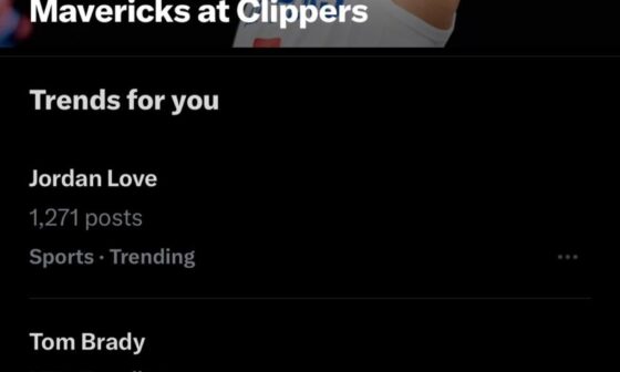 Clippers Twitter has managed to convince the app that a game is going on