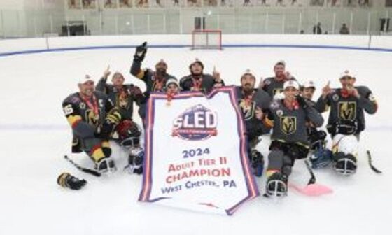 VGK Sled hockey team wins 2nd USA National Championship