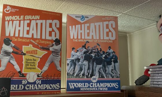 Was gifted these wheaties boxes recently